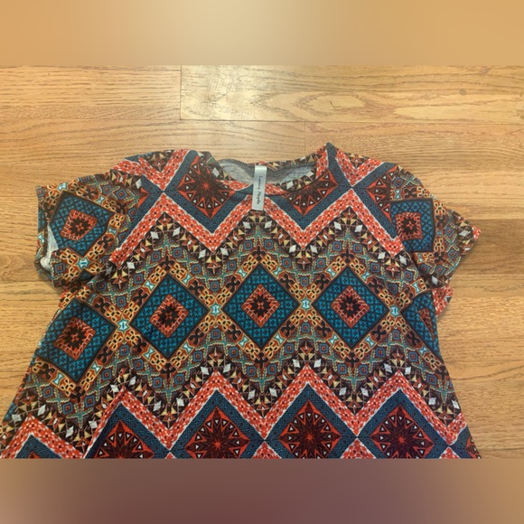 Patterned Mini Boho Dress - Picture 5 of 5